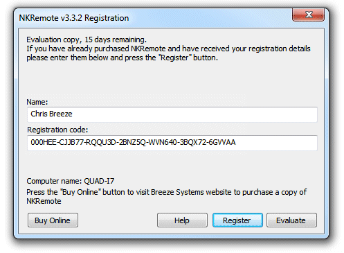 register
